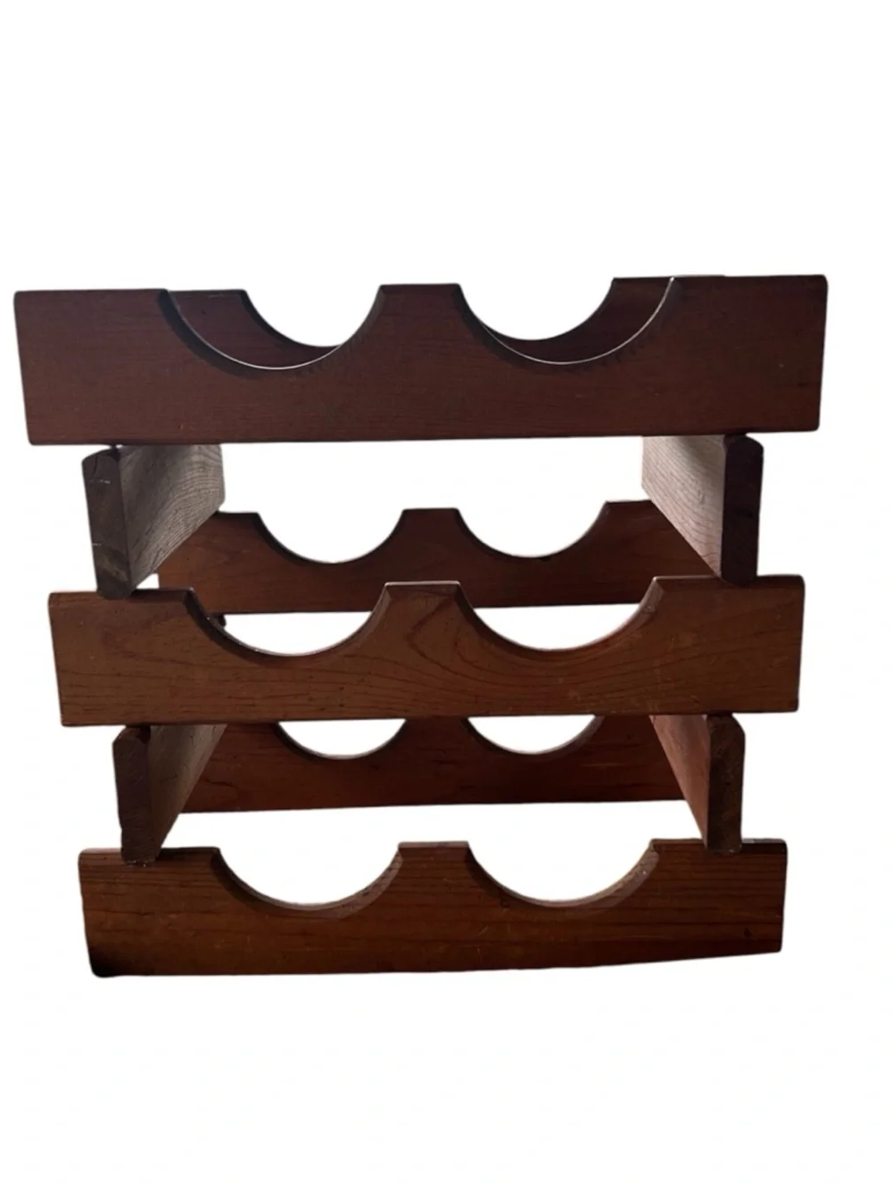 Vintage compact wooden